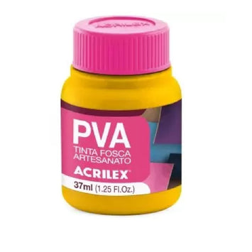 Tinta PVA 37 ml - Amarelo Ouro