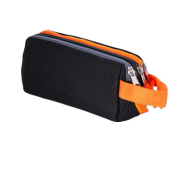 Estojo Triplo Mesh - Preto