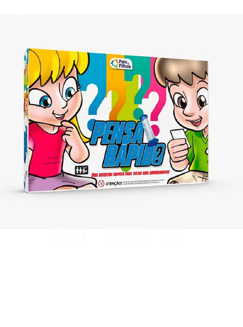 Brinquedo Jogo Pensa Rápido - Pais & Filhos