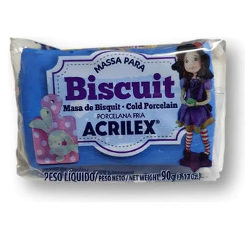 Massa para Biscuit 90g - Azul Cobalto