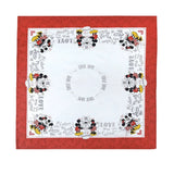 Toalha de Mesa 78 x 78 Mickey e Minnie