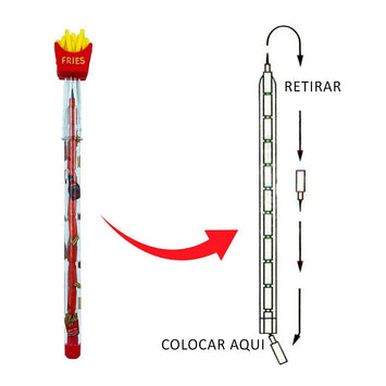 Lapiseira troca pontas Lanches