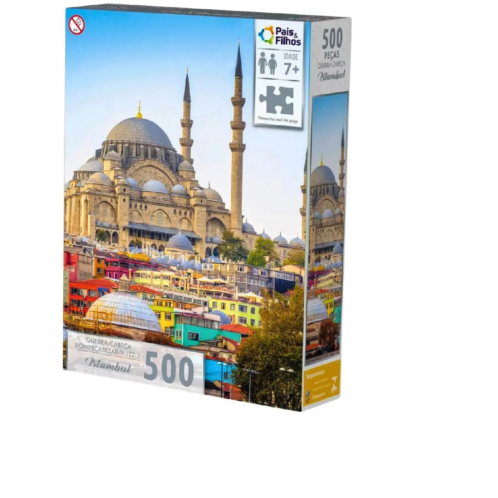 Quebra-Cabeça Istambul C/500 Peças - Pais & Filhos