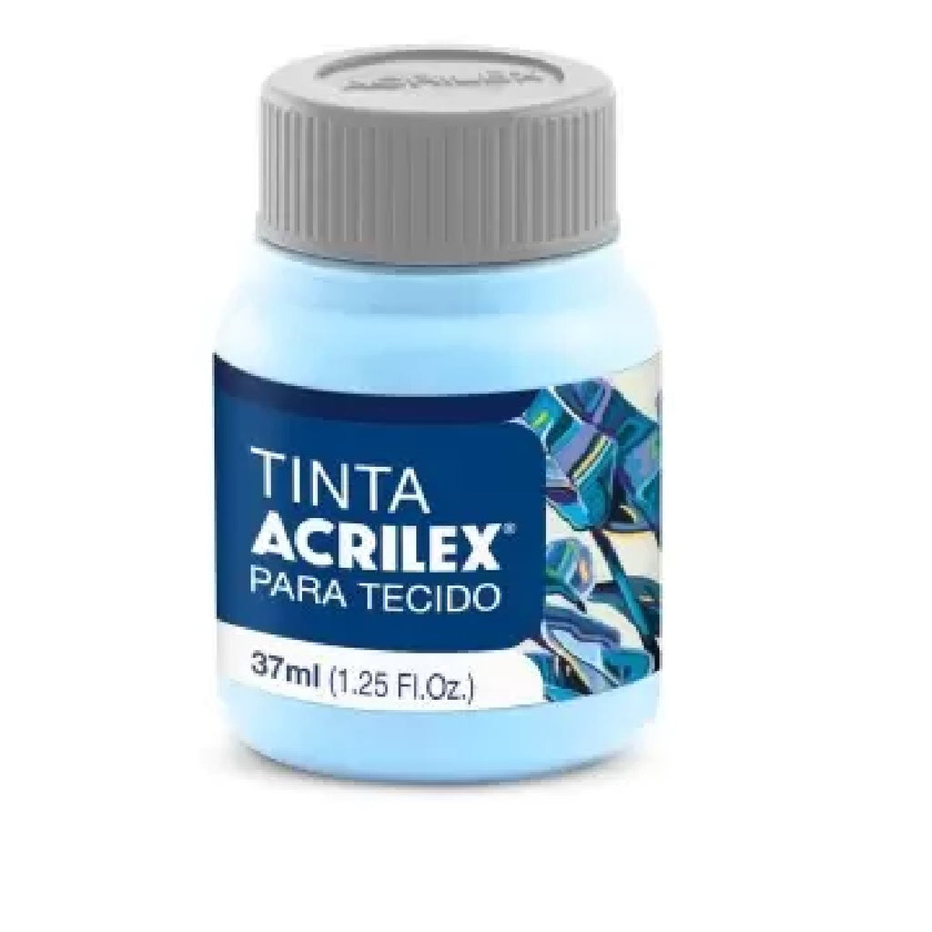 Tinta Tecido Fosca 37 ml  -  Azul Soft