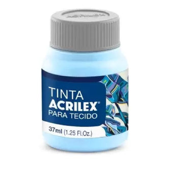 Tinta Tecido Fosca 37 ml  -  Azul Soft