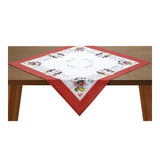 Toalha de Mesa 78 x 78 Mickey e Minnie