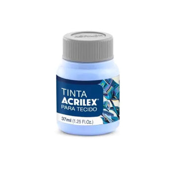 Tinta Tecido Fosca 37 ml  -  Azul Bebê