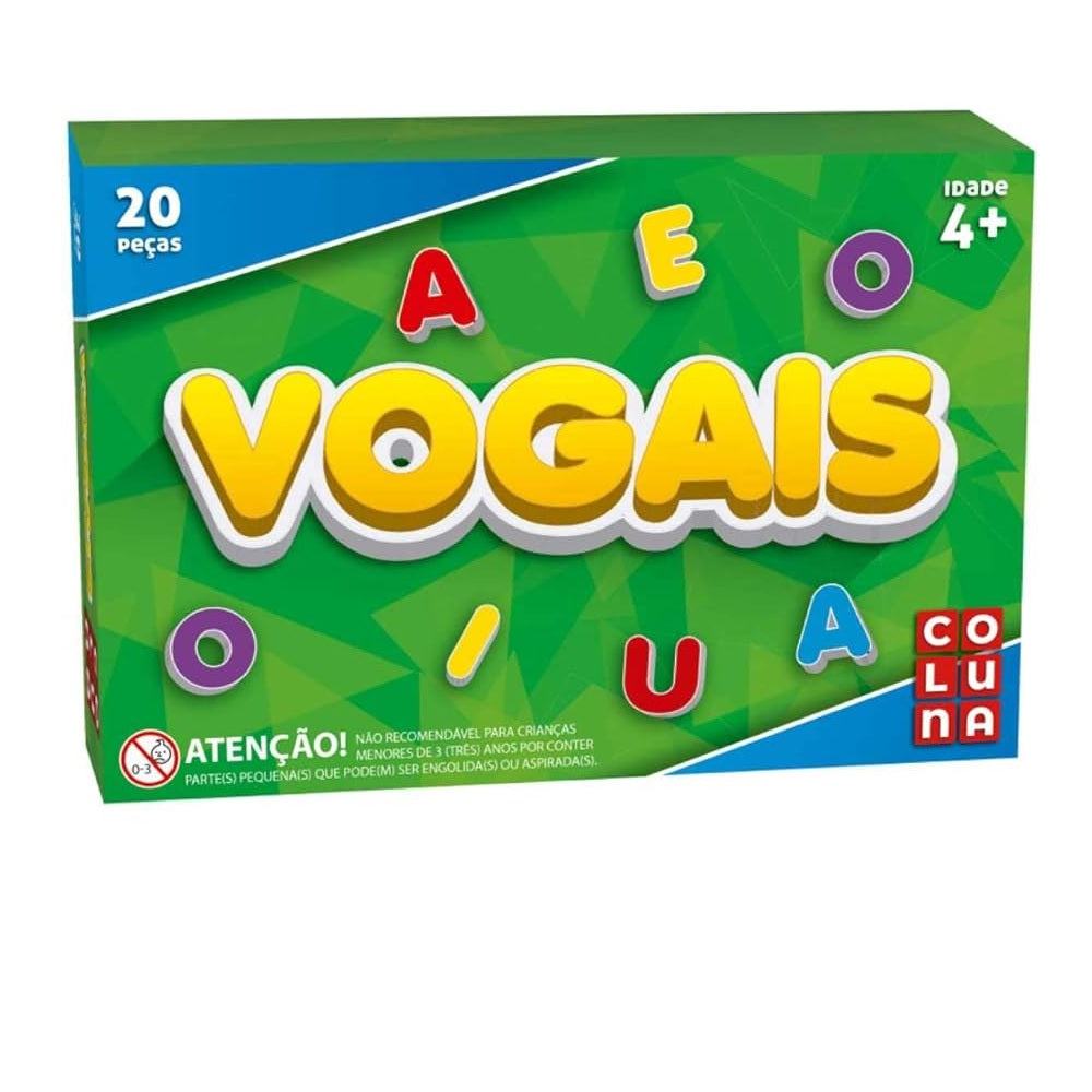 Brinquedo Vogais - Pais & Filhos