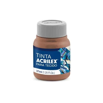 Tinta Tecido Fosca 37 ml  -  Castanho Claro