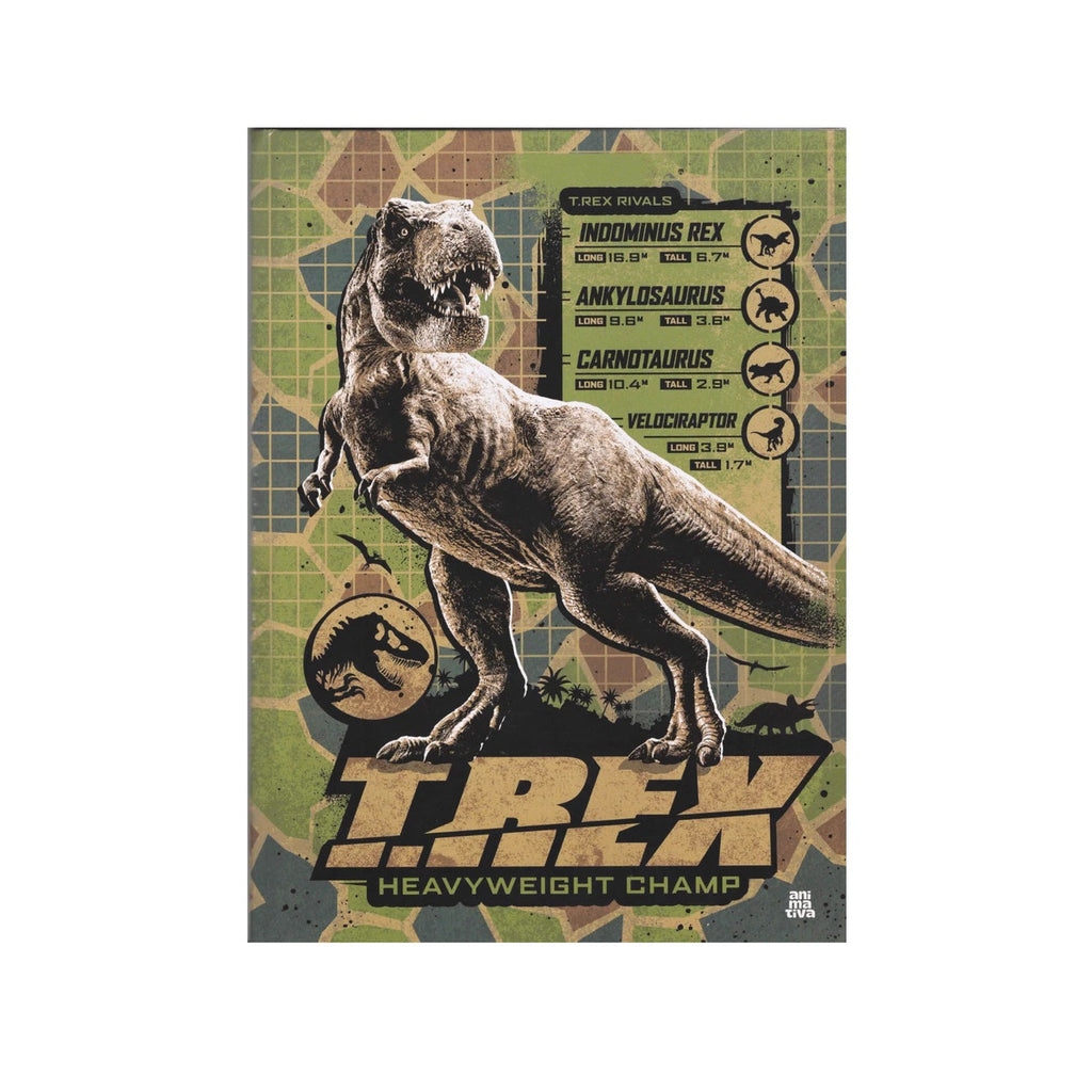 Caderno Brochura Universitário Jurrasic World - 80 fls
