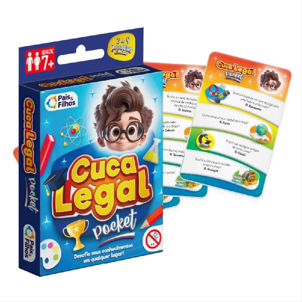 Brinquedo Cuca Legal Pocket - Pais & Filhos
