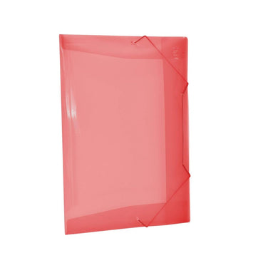 Pasta Elástico Ofício Fininha - Vermelha