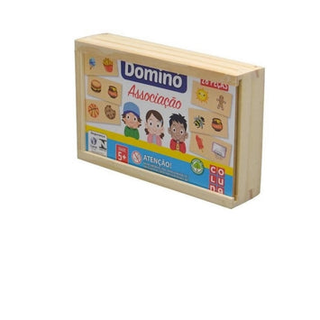 Brinquedo Dominó Associação - Pais & Filhos