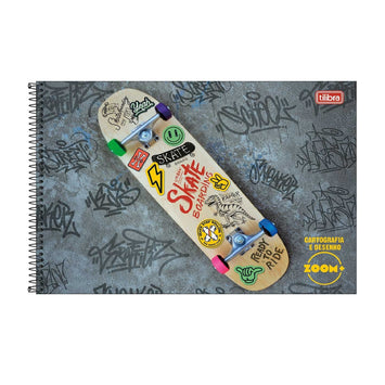 Caderno de Desenho Zoom Masculino
