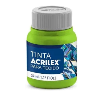 Tinta Tecido Fosca 37 ml  -  Verde Maçã