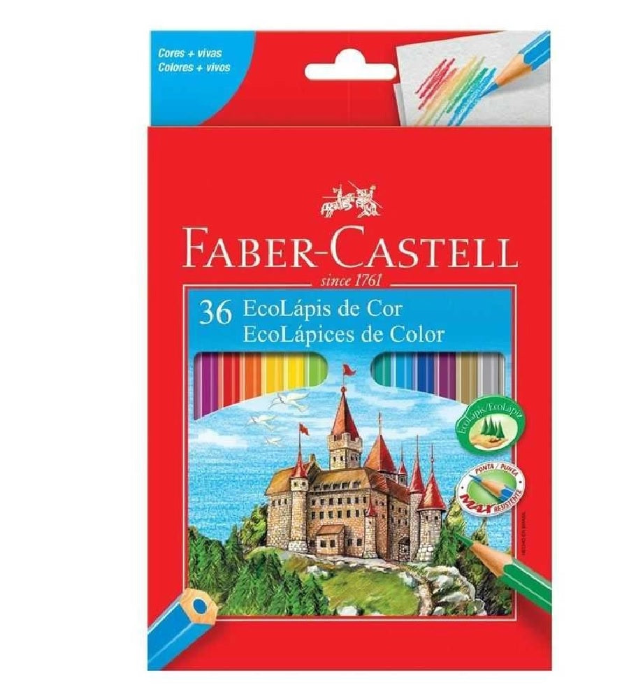 Lápis De Cor 36 Cores - Faber Castel