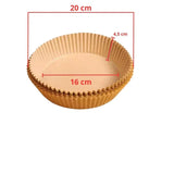 Base Descartável Para Air Frier C/100- Ke Home