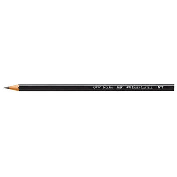 Lápis de escrever  sextavado n.2 - Preto - Faber- Castell