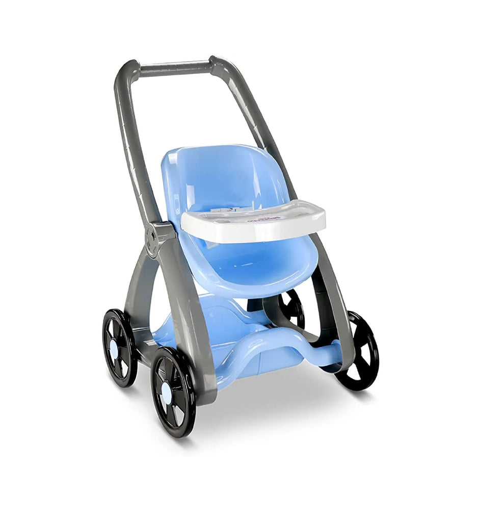 Carrinho de Boneca Azul