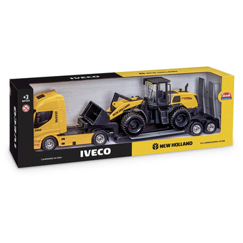 Caminhão Plataforma com Carregadeira New Holland W170B