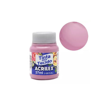 Tinta Tecido Fosca 37 ml  -  Rosa Ciclame