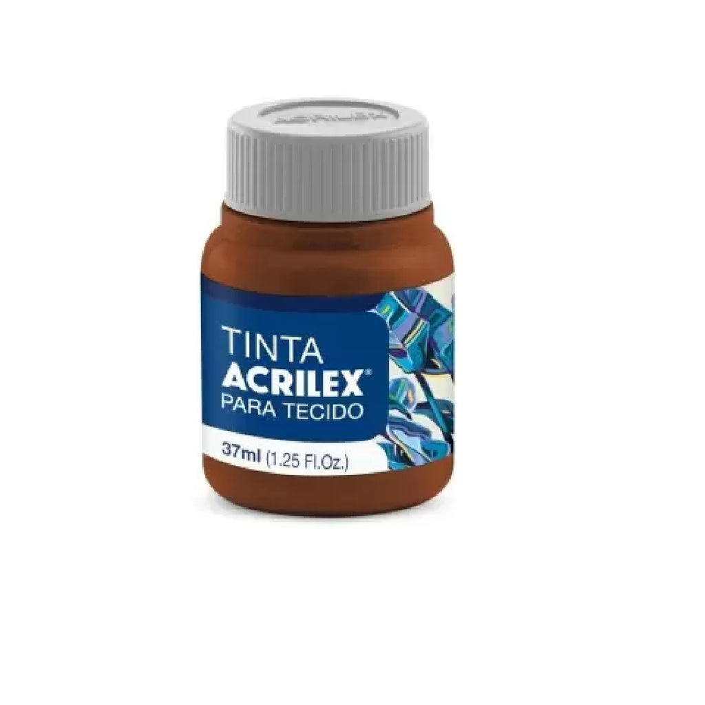 Tinta Tecido Fosca 37 ml  -  Chocolate