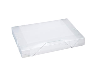 Pasta com Elástico 40mm Ofício - Cristal Transparente