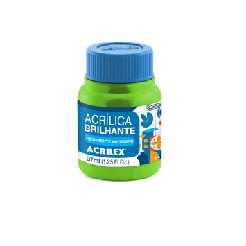 Tinta Acrílica Brilhante 37 ml - Verde Folha