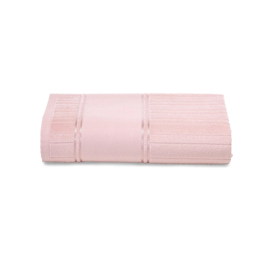 Toalha de  Rosto Artesanalle Rosa Claro