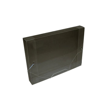 Pasta com elástico 40mm ofício - Fumê