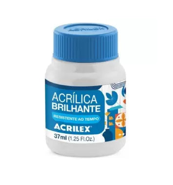 Tinta Acrílica Brilhante 37 ml - Branco