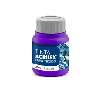 Tinta Tecido Fosca 37 ml  -  Violeta Cobalto