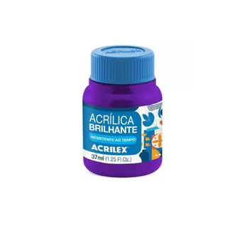 Tinta Acrílica Brilhante 37 ml - Violeta