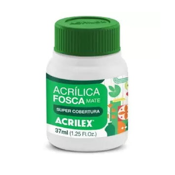Tinta Acrílica Fosca 37 ml -  Branca