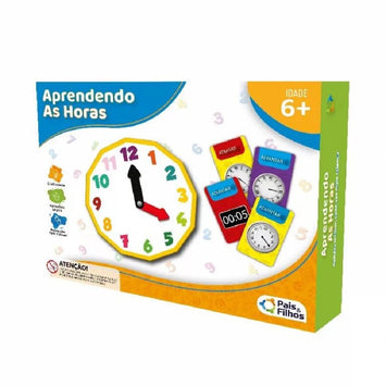 Brinquedo Educativo Aprendendo As Horas - Pais & Filhos
