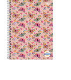 Caderno Pepper Fem. 1 Matéria 80 Folhas - Tlibra