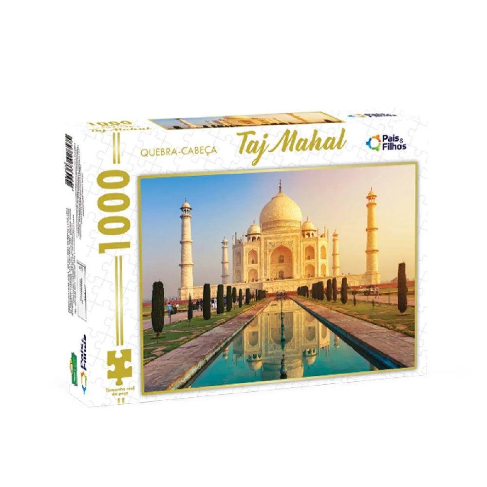 Quebra-Cabeça Taj Mahal C/1000 Peças - Pais & Filhos