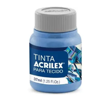 Tinta Tecido Fosca 37 ml  -  Azul Inverno