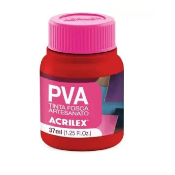 Tinta PVA 37 ml - Vermelho Vivo