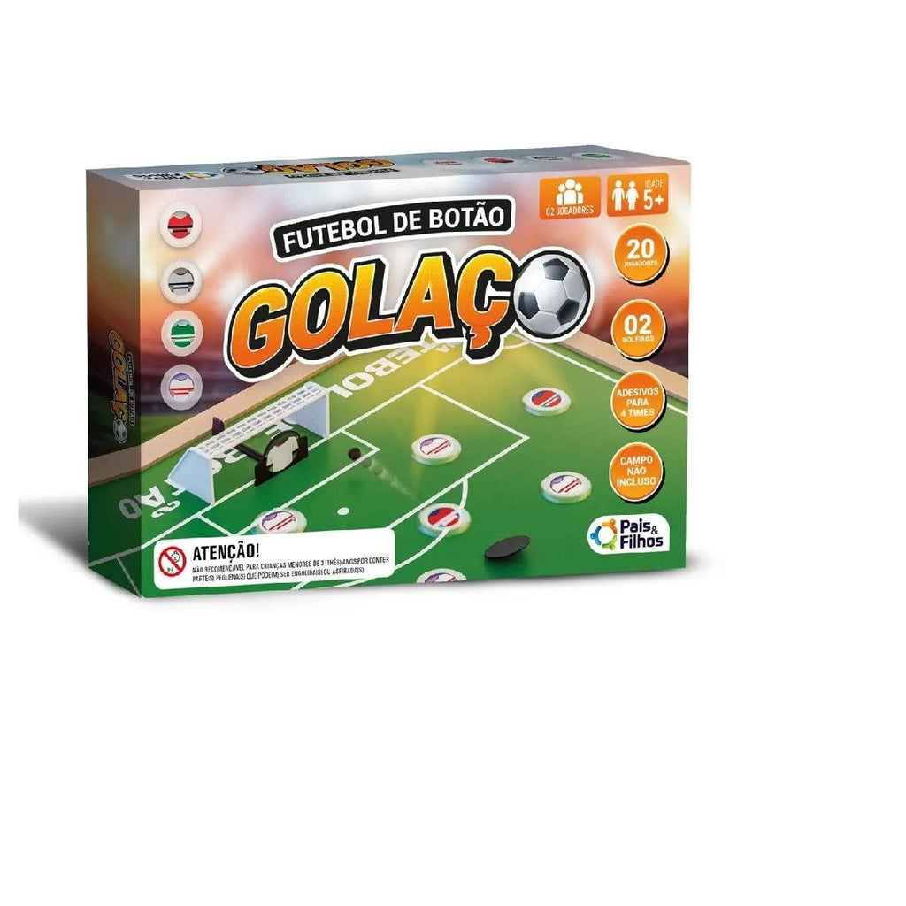 Brinquedo Futebol De Botão Golaço - Pais & Filhos