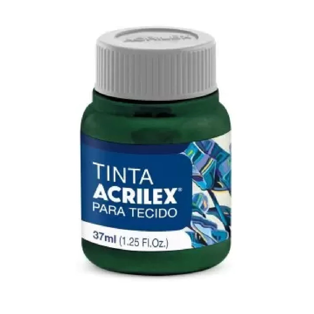 Tinta Tecido Fosca 37 ml  -  Verde Musgo