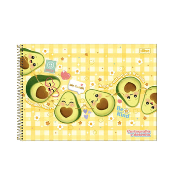 Caderno de Desenho Abacute