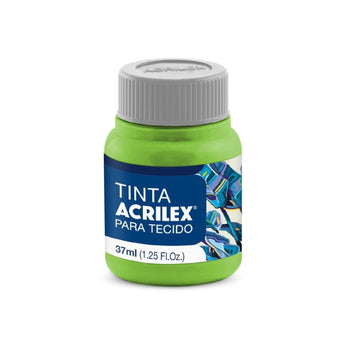 Tinta Tecido Fosca 37 ml  - Verde Folha