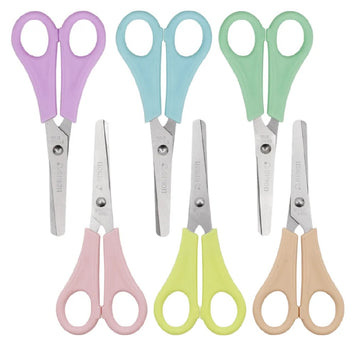 Tesoura escolar Plus Pastel Leo & Leo