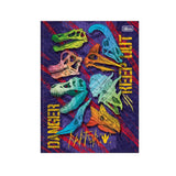 Caderno Brochura Universitário Raptor - 80 fls