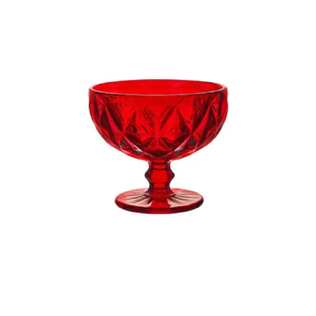 Jogo Taças de Sobremesa Diamond Rubi