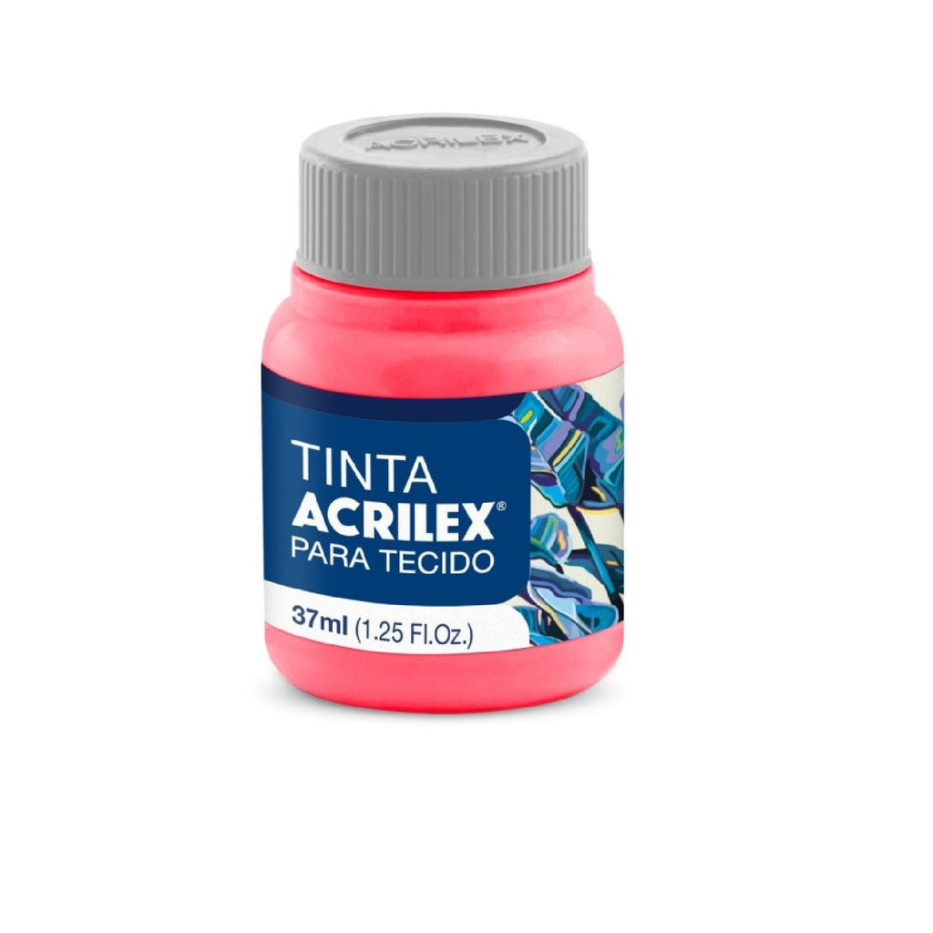 Tinta Tecido Fosca 37 ml  -  Rosa