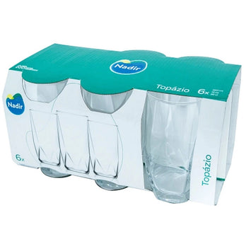 Jogo De Copos Topázio 360ml C/6 - Nadir
