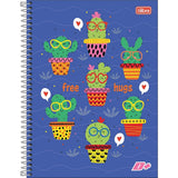 Caderno Capa Dura Universitário Feminino 1 Matéria D+ 96 Folhas – Tilibra