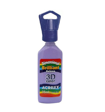 Tinta Dimensional Brilhante 3D 35 ml - Lilás